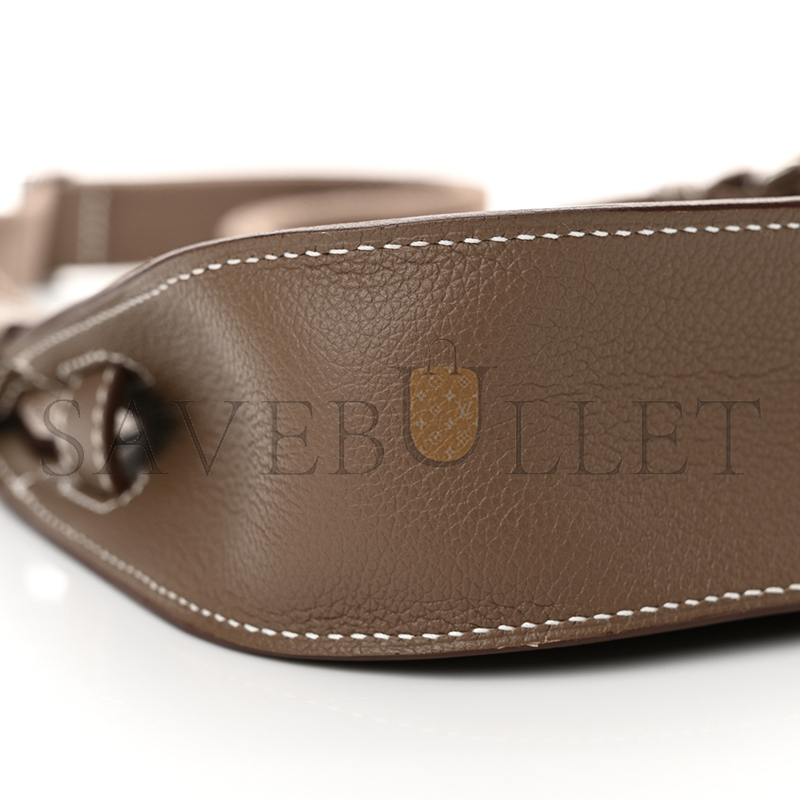 H**mes master evercolor mini jypsiere etoupe (23*17*5cm)